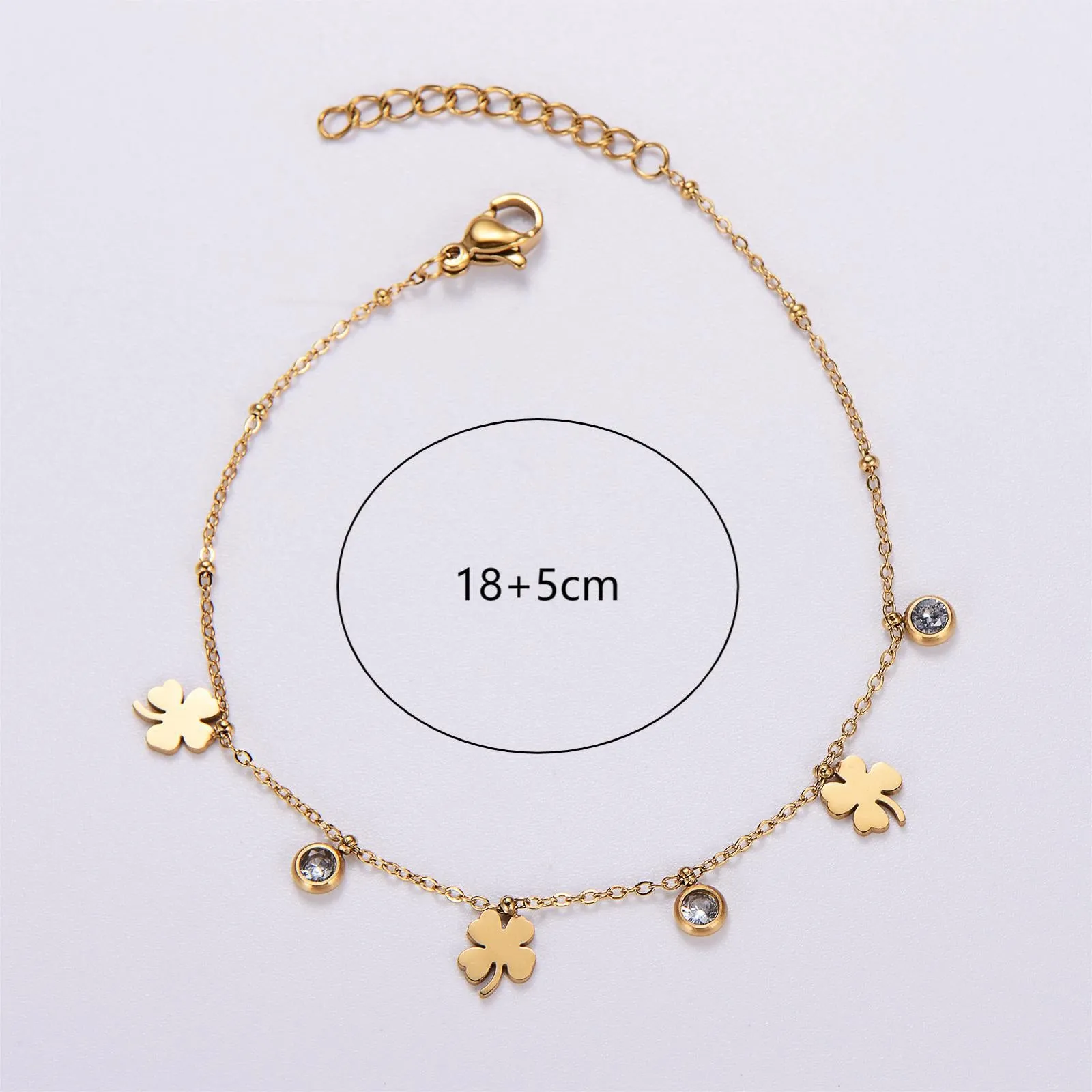 6 Pcs Women Minimalist Dragonfly Butterfly Stainless Steel Electroplating Bracelets