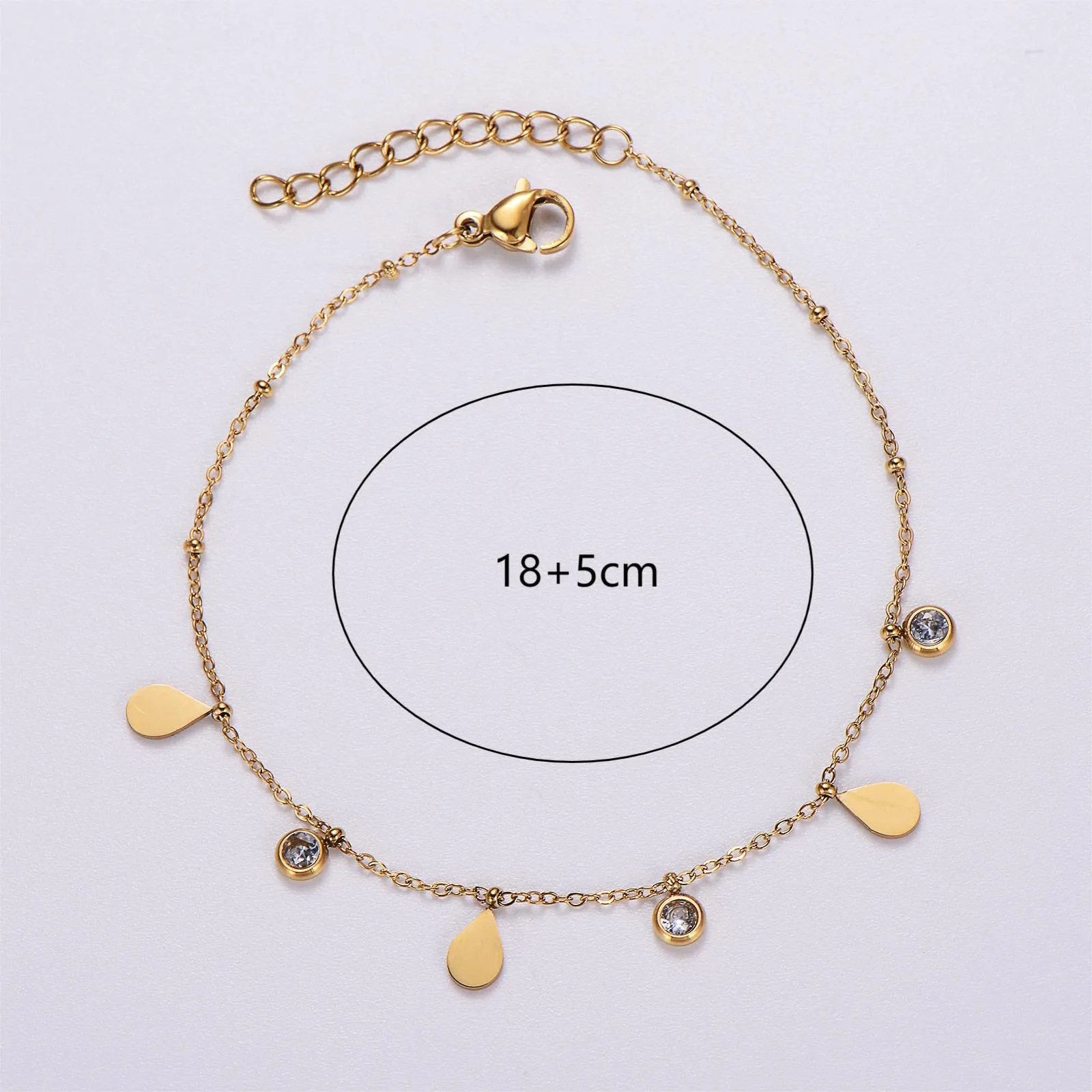 6 Pcs Women Minimalist Dragonfly Butterfly Stainless Steel Electroplating Bracelets
