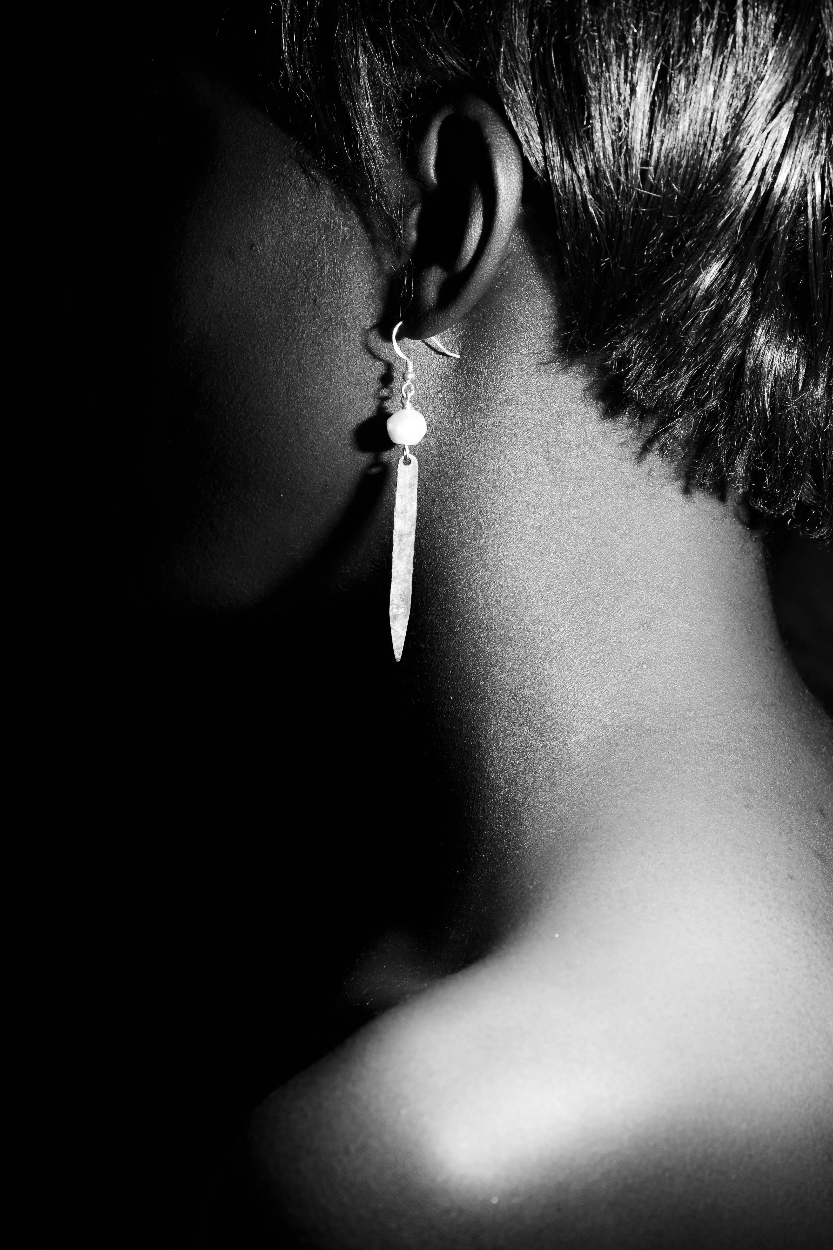 Classic Arrow snare earrings