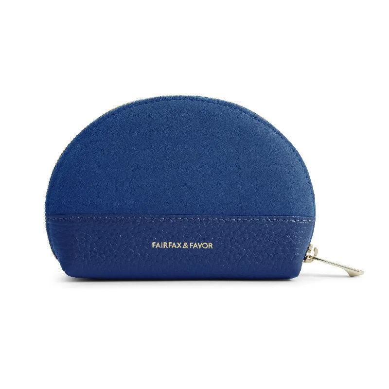 Fairfax & Favor Chiltern Ladies Coin Purse - Porto Blue