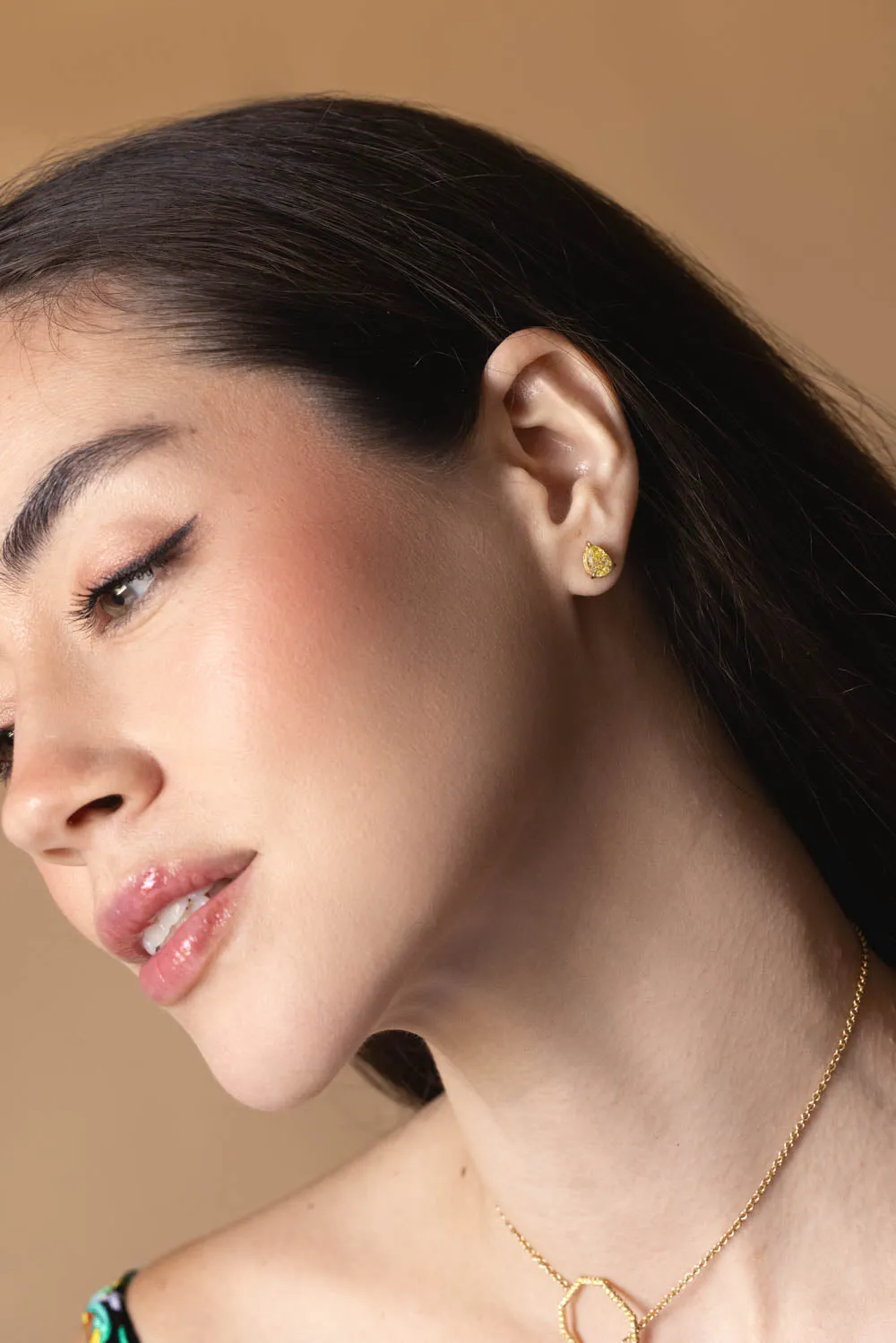 Floating Orb Earrings