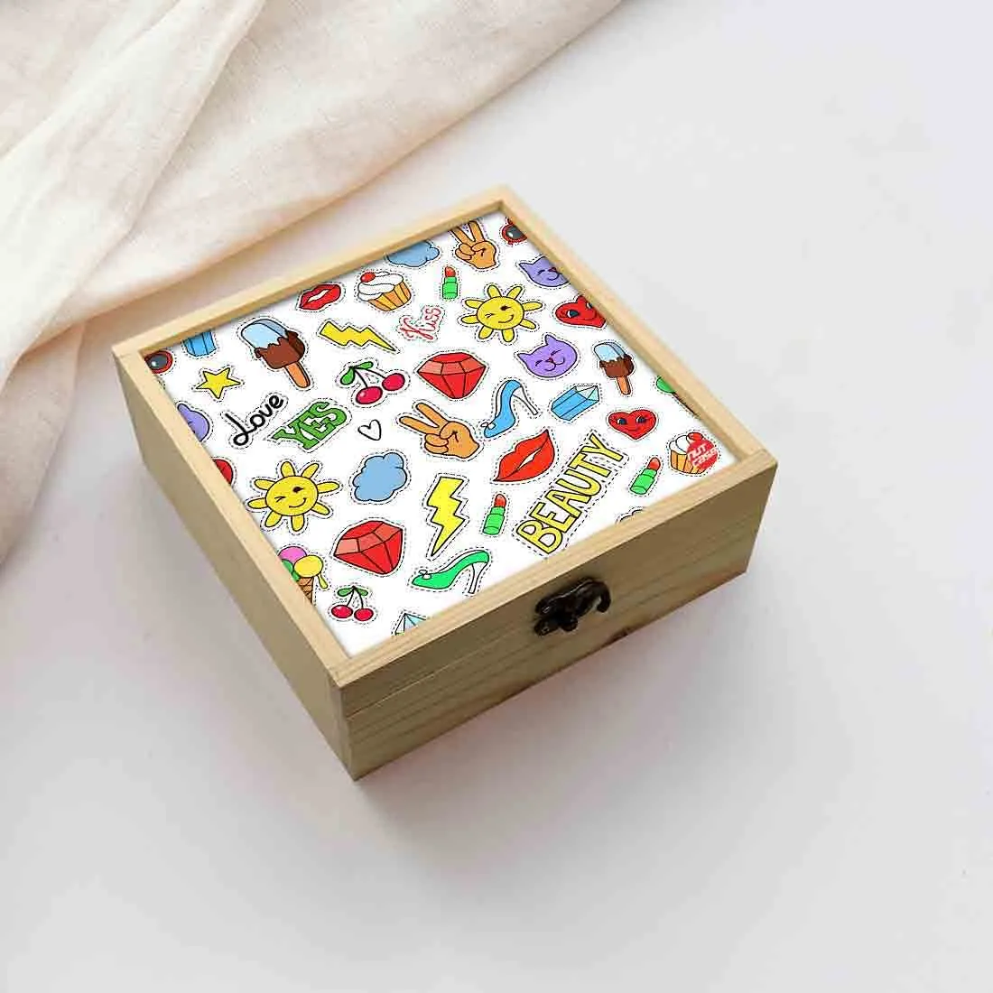 Jewellery Box Wooden Jewelry Organizer -  Beauty