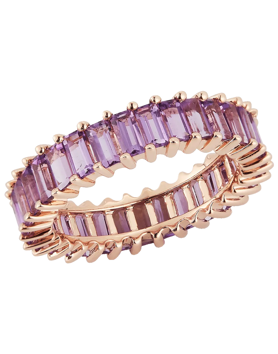 Kristyn Kylie Amethyst Eternity Band