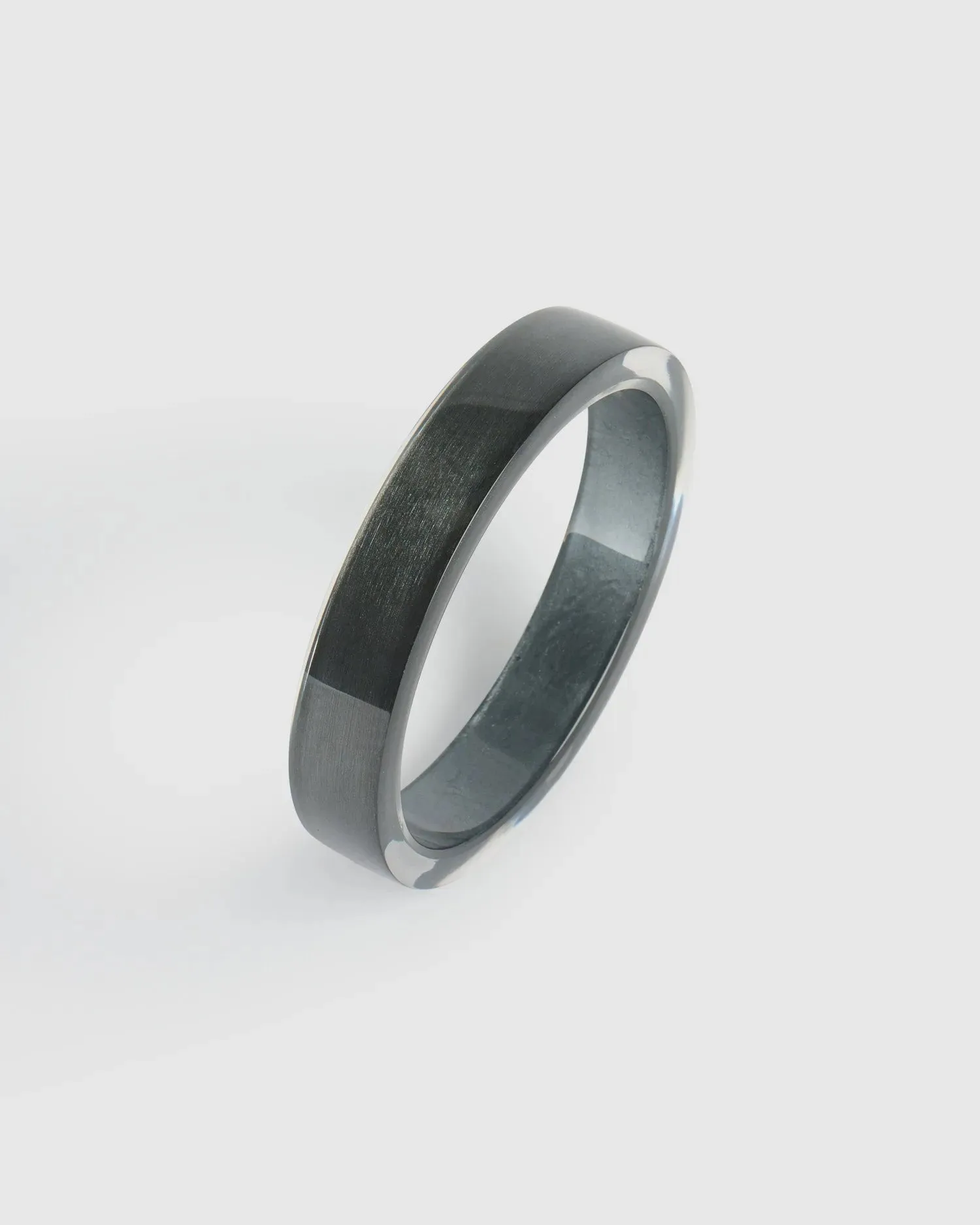 Minimalist Bangle Bracelet, Meteor