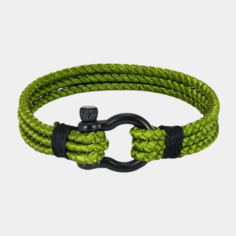 Minimalist Nautical Bracelet - Cross & Crown