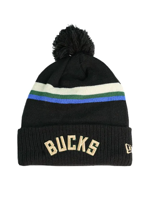 New Era 2022 Statement Edition Milwaukee Bucks Knit Hat