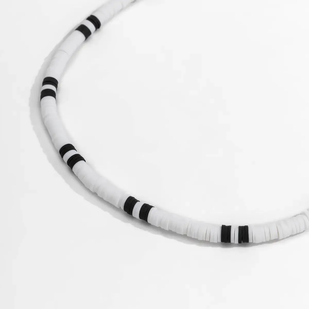 Noir Beaded Charm Necklace
