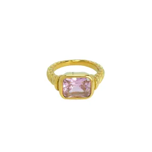 PINK DREAMS GEMSTONE RING